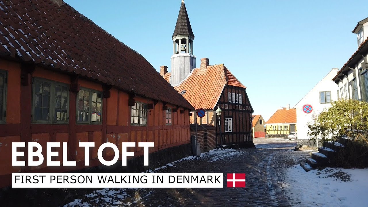 Ebeltoft Old Town (First person walk)
