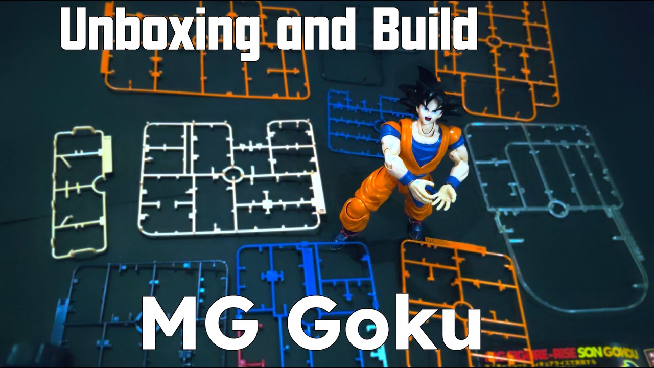 MY FIRST FIGURE (First Video) Making MG Figurerise Goku full build (Not ASMR) Ver.2009 timelapse