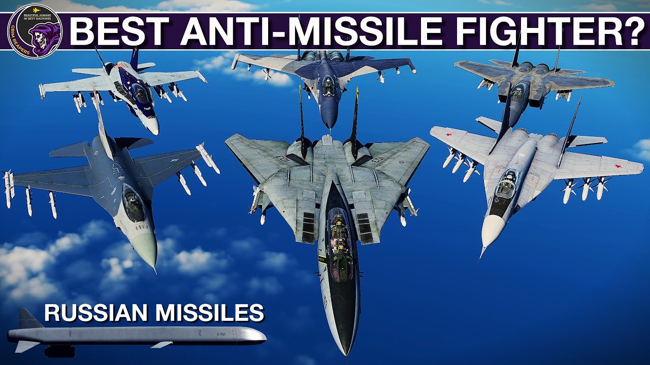 Which Fighter Jet Can Shoot Down The Most Russian Cruise Missiles? | DCS