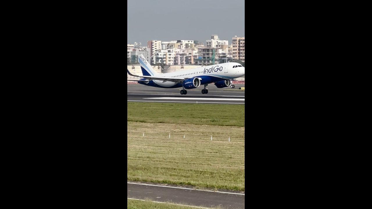 Landing in Mumbai | IndiGo 6E