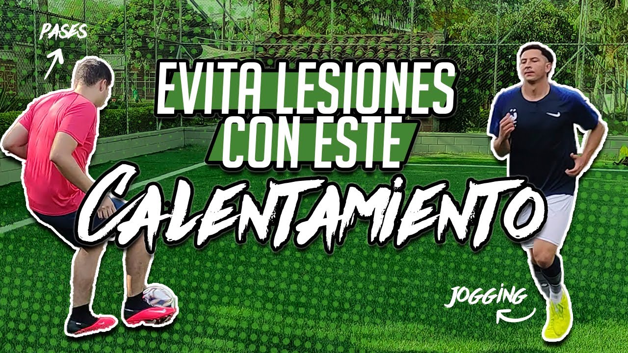 Calentamiento básico para fútbol 🏃‍♂️​👍​⚽​| Fútbol S