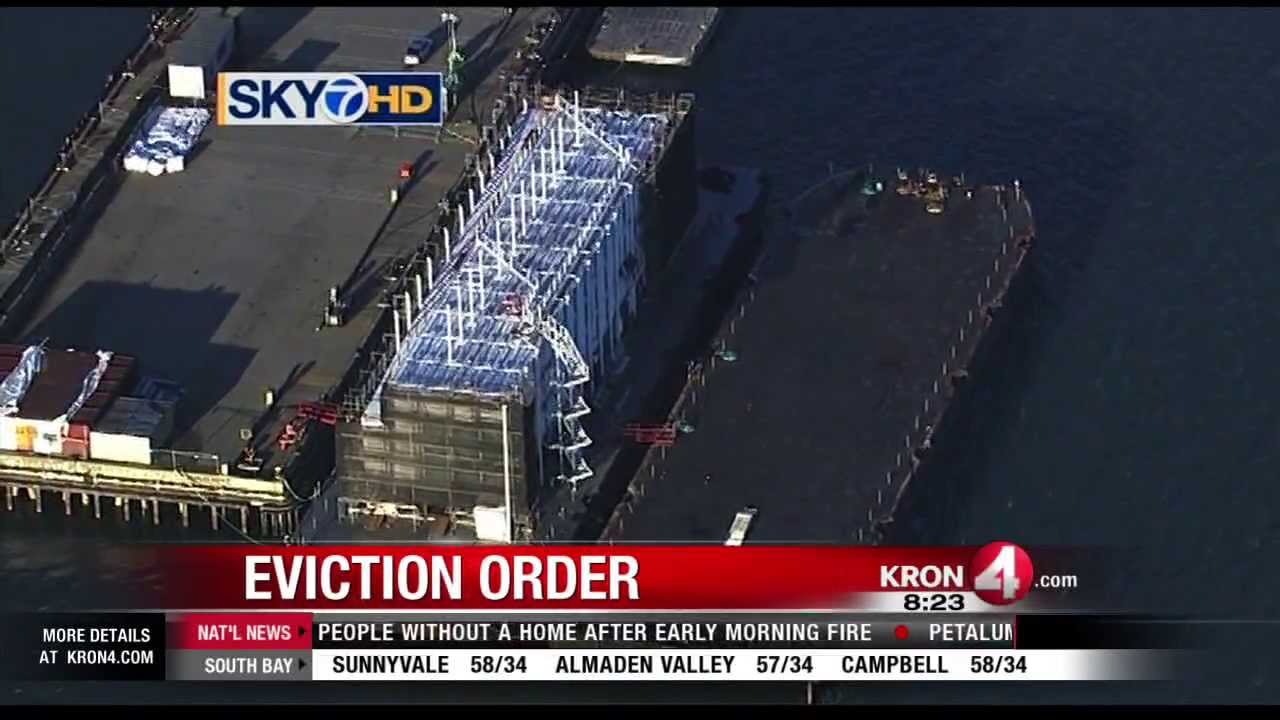 Tech Report Google Barge Evicted