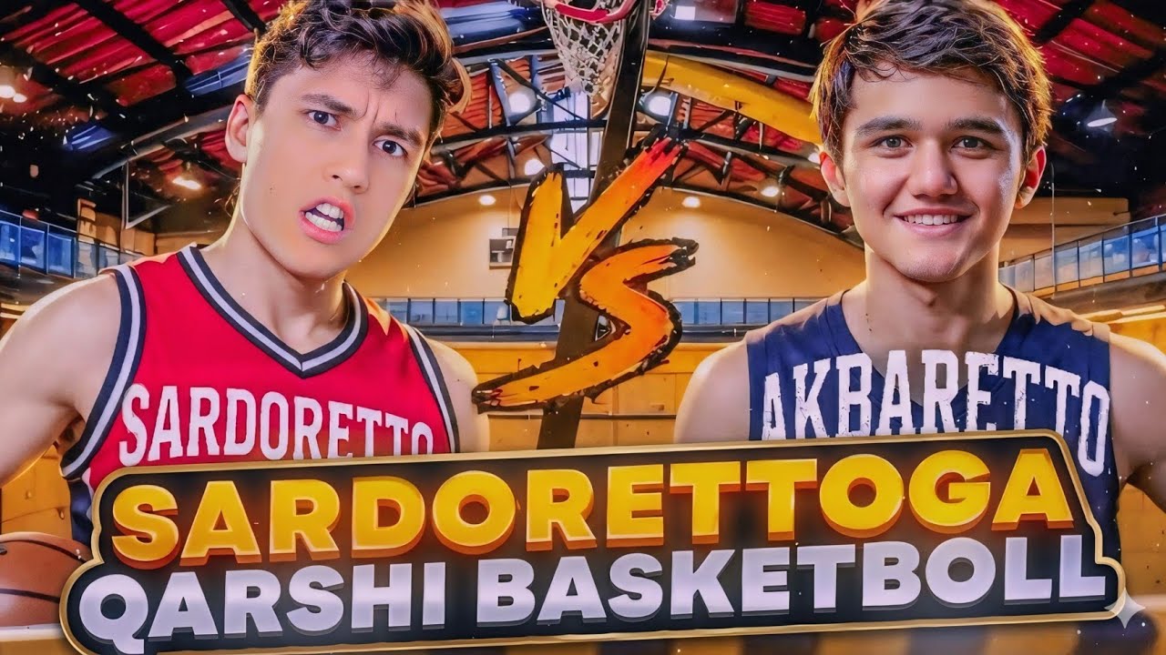 AKBARETTO vs SARDORETTO | 1x1 Basketbol, Qonli jang! 🏀