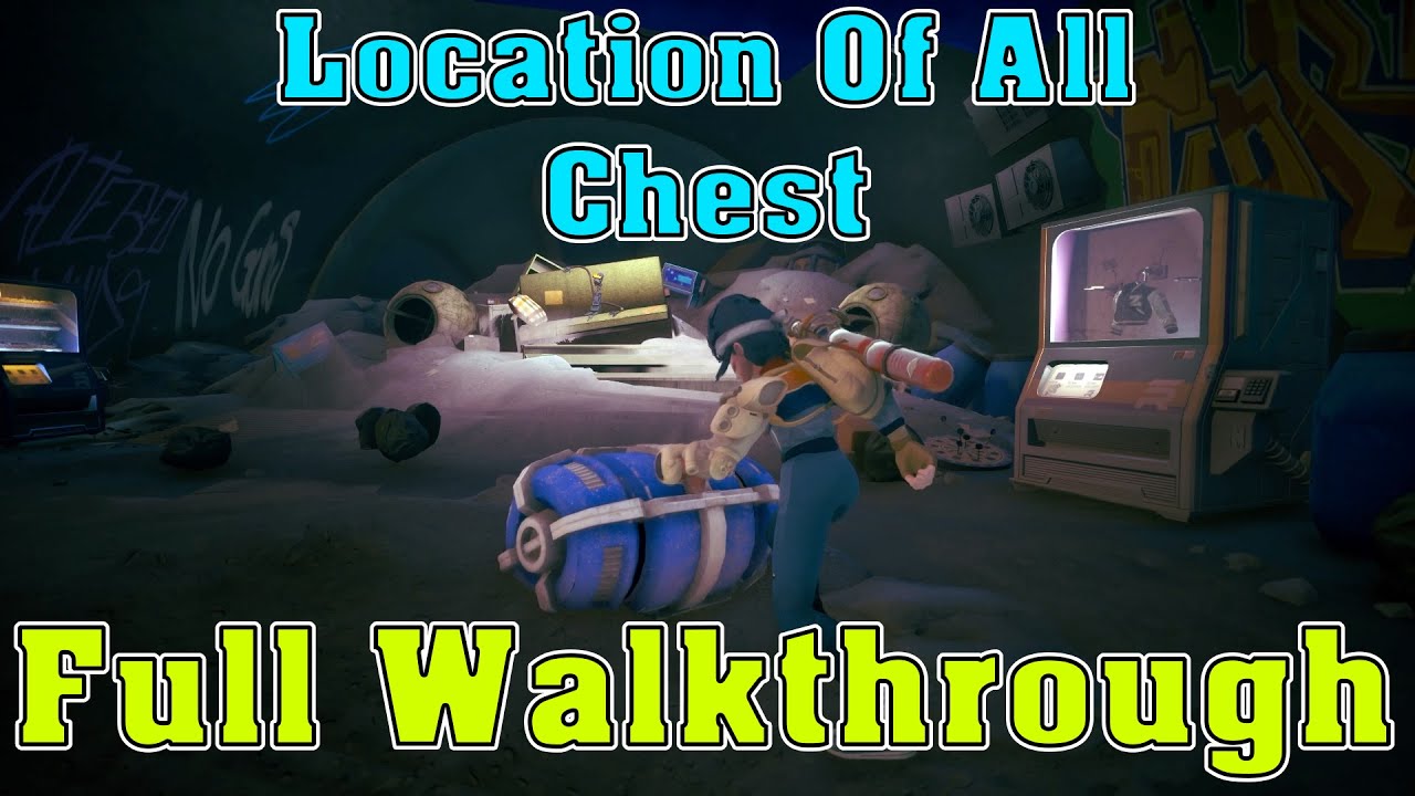 Robots At Midnights- Location Of All Chests || Treasure Hunter-Open all Chests