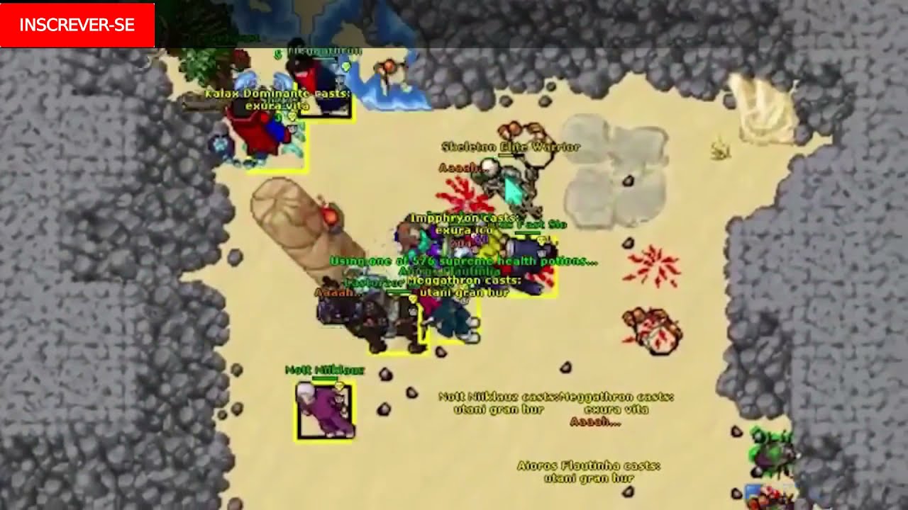 MELHORES MOMENTOS TIBIA GLOBAL #PT1