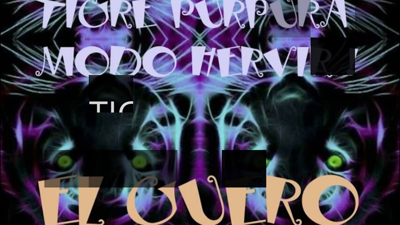 TRAILER OFICIAL DE TIGRE PURPURA MODO HERVIR