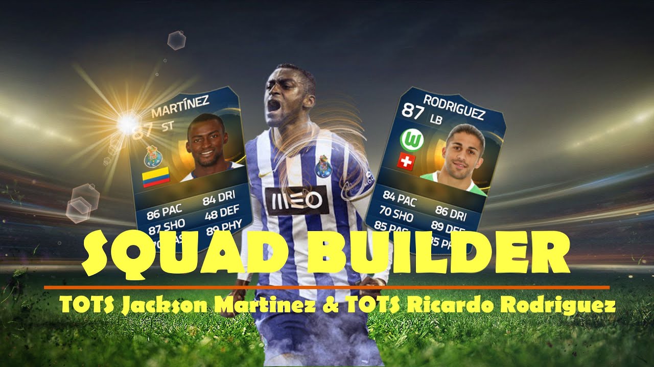 FUT15 | Squad Builder #1 - TOTS Jackson Martinez! [PL]