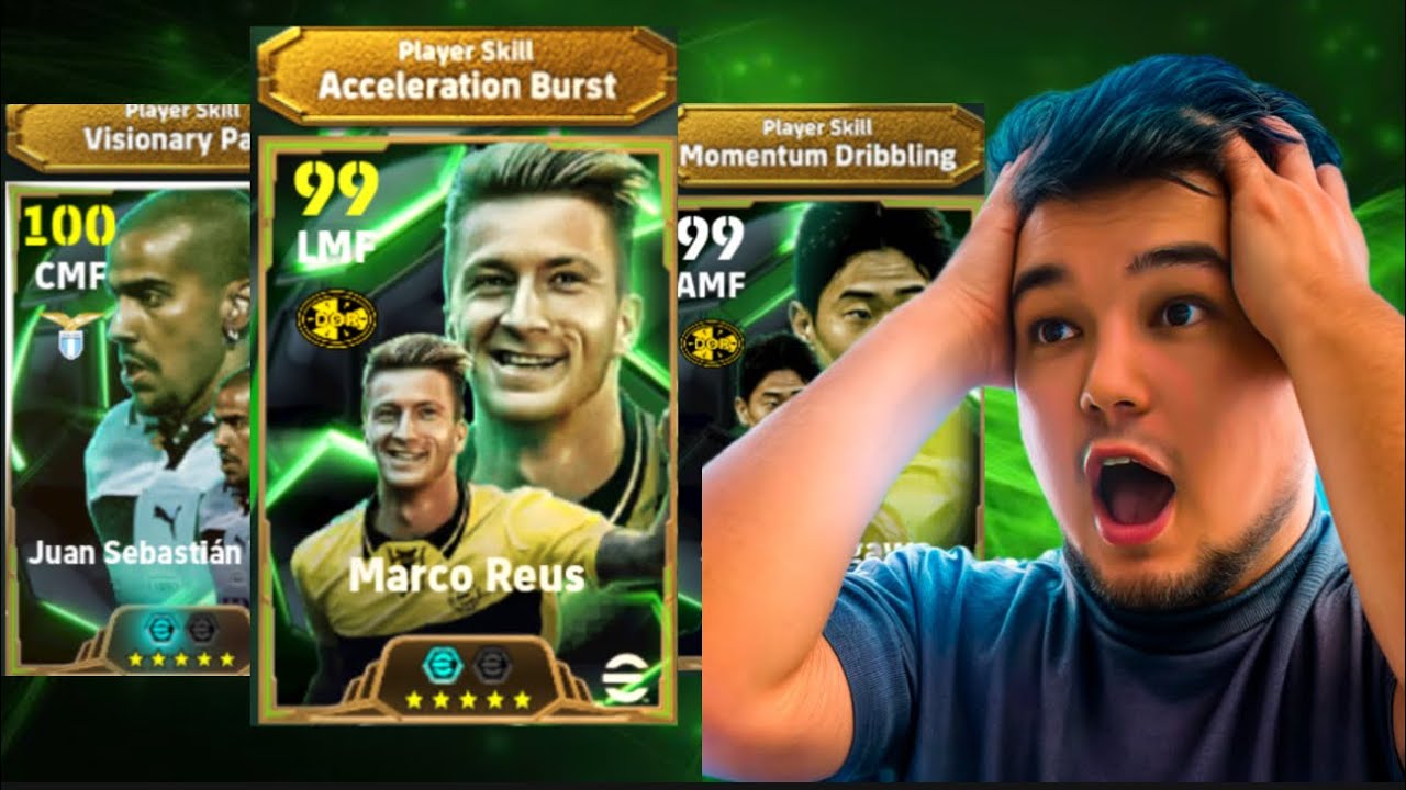NEW Marco Reus Acceleration Burst PACK! + Valverde for ONLY 100 Coins | eFootball 2025 Gameplay