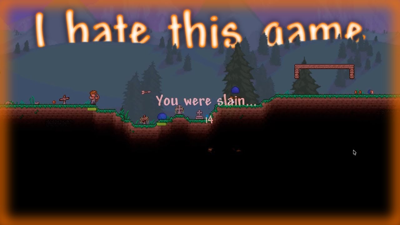 Just some Terraria Hardcore attempts...