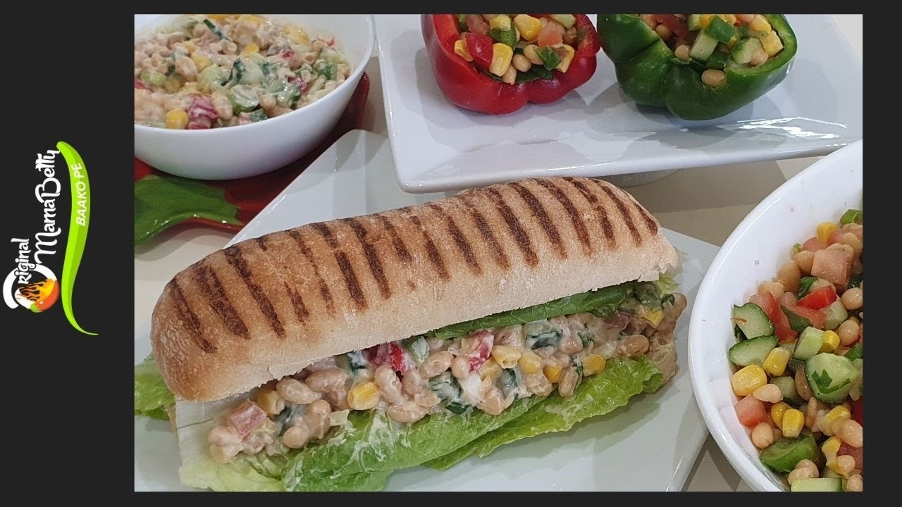 Baked Beans Salad Recipe: Parties/packed lunch/weight loss
