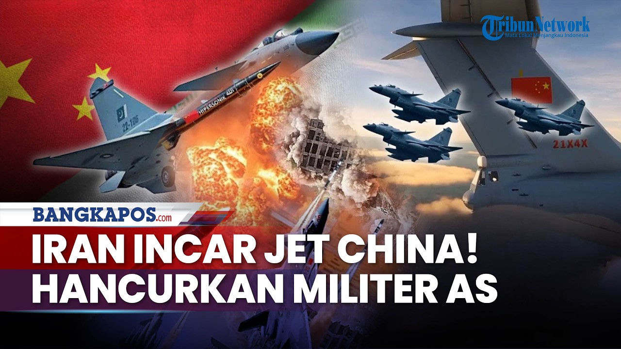 Sinyal Bahaya untuk Pilot AS & Israel, Paket Senjata Canggih China ke Iran Picu Ketegangan