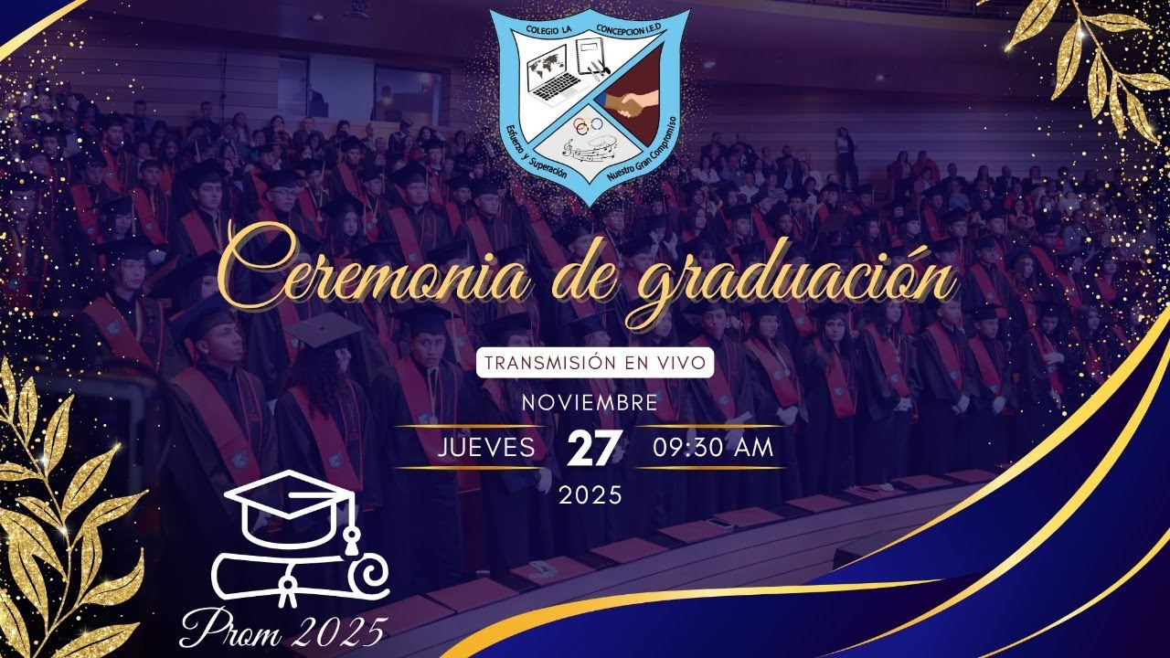 Ceremonia de graduación - Prom 2025