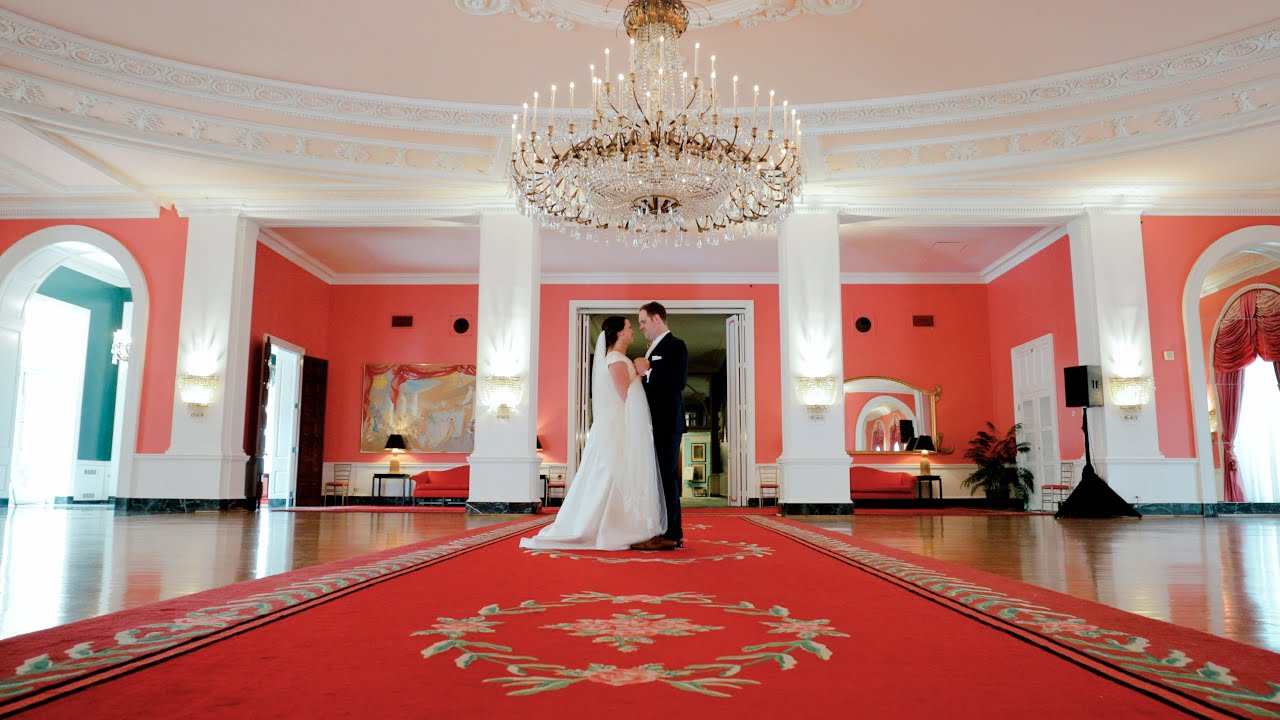 Gorgeous Summer Wedding at The Greenbrier | Kylie & Tom&rsquo;s Wedding Trailer