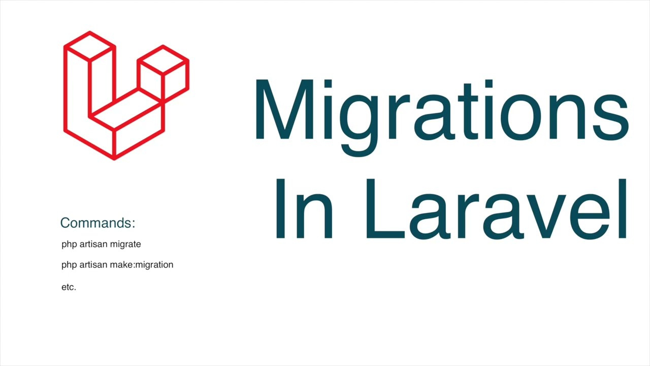 Migrations In Laravel | Laravel Tutorial