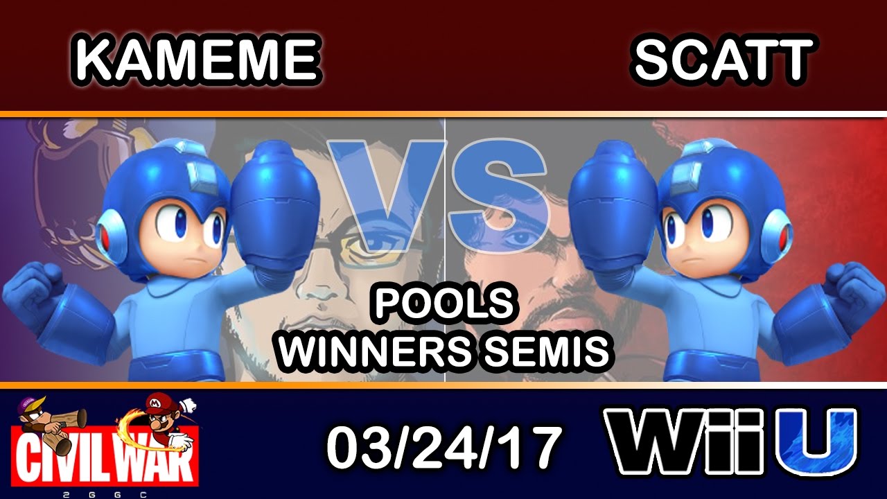 2GGC: Civil War - DNG | Kameme (Mega Man) Vs. MVG | ScAtt (Mega Man) Pools Winners Semis