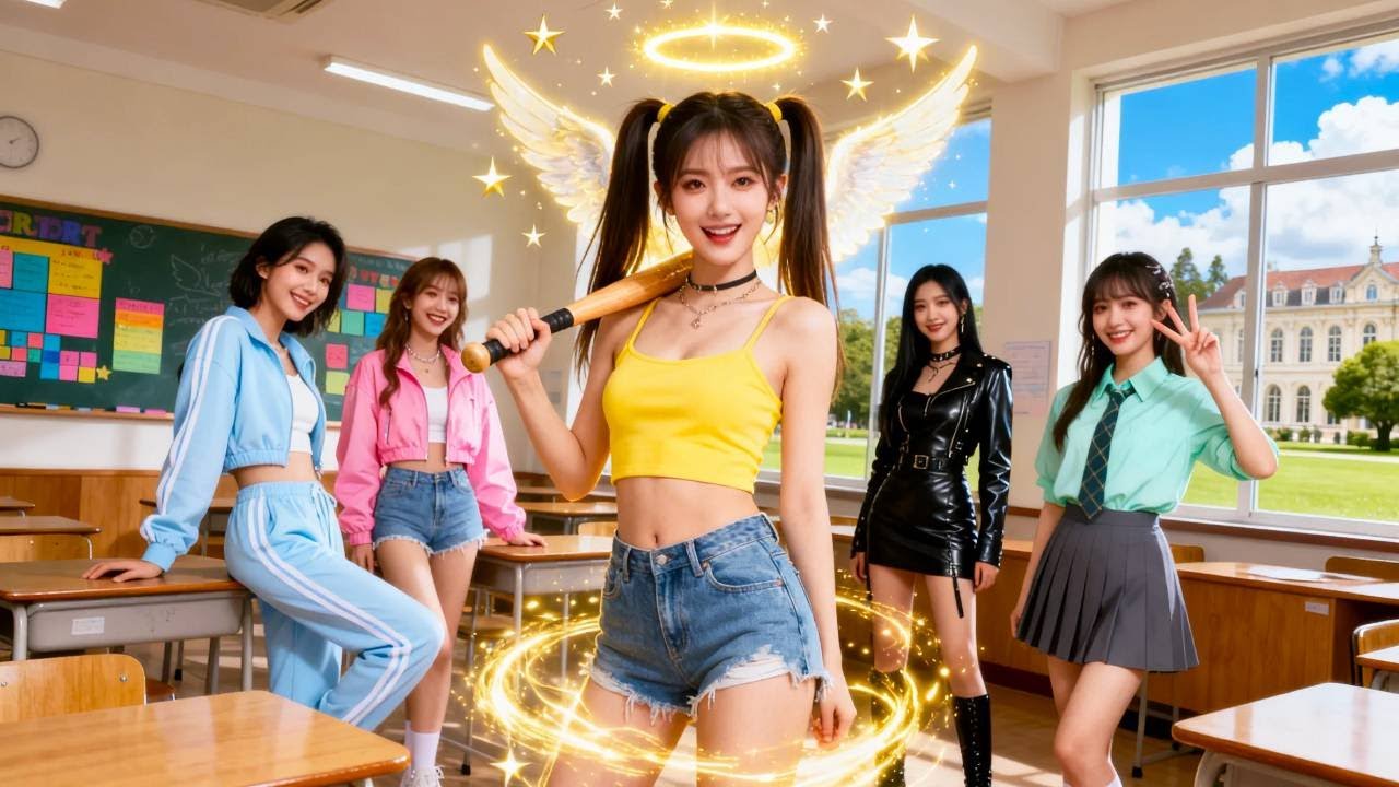 Renascida aos 18! Deixo o submundo e lidero minhas garotas para um destino brilhante!