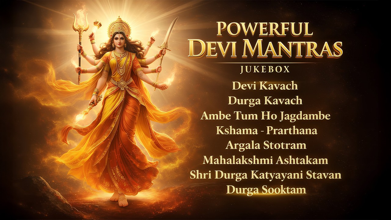 Experience the EXTREME 'Powerful' Devi Mantras & Stotrams For ENERGY & Prosperity | Devi Sholkas