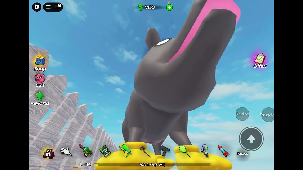 Roblox RAGDOLL ANIMALS Forever