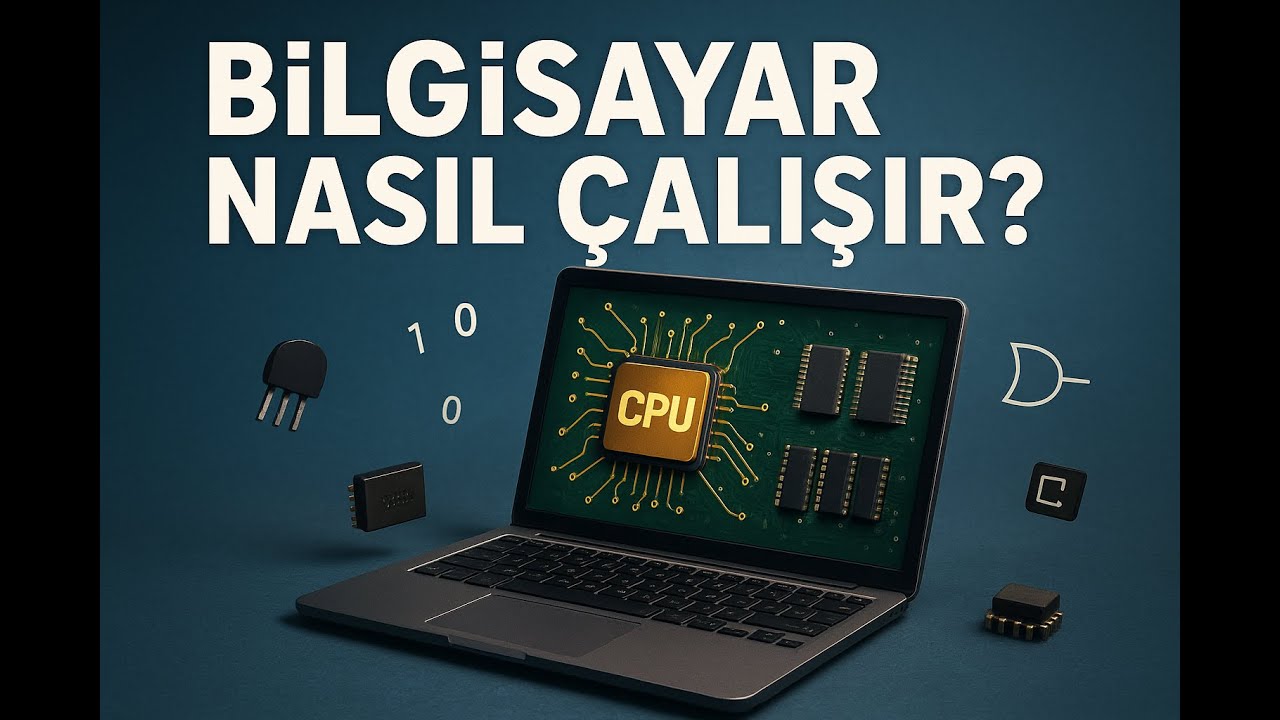 Bilgisayar Nasıl Çalışır? | Silikondan Uygulamaya: Transistörlerden İşlemcilere Kadar Her Şey!