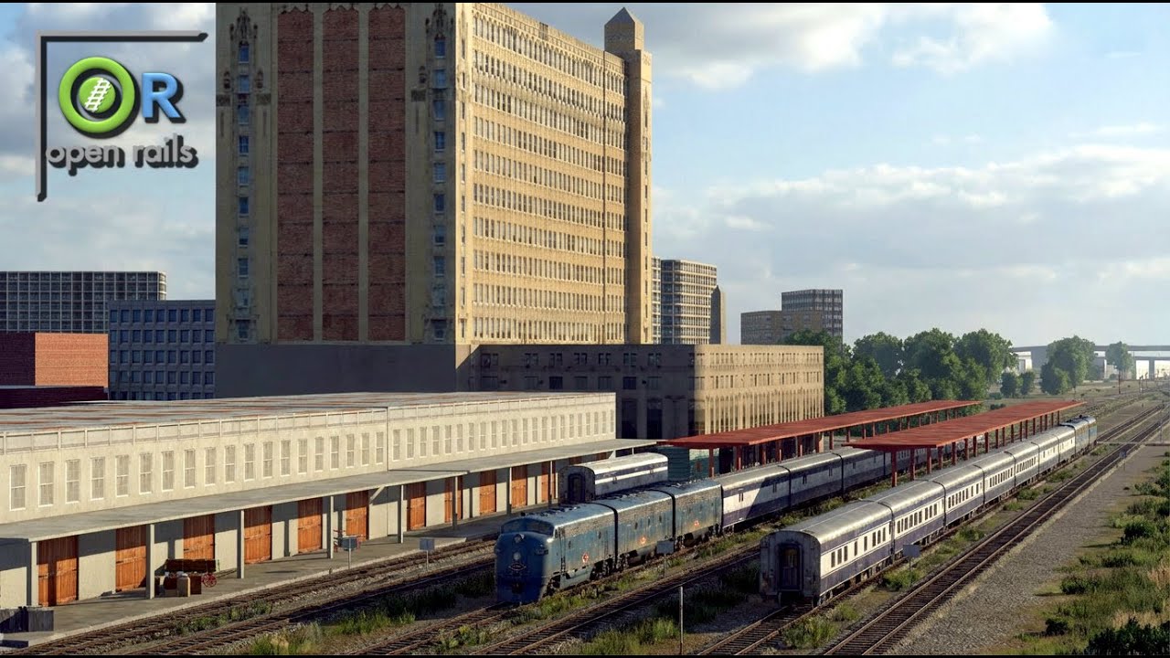 Open Rails - Texas & Pacific | 1960 The Westerner 7 (Fort Worth - Abilene)