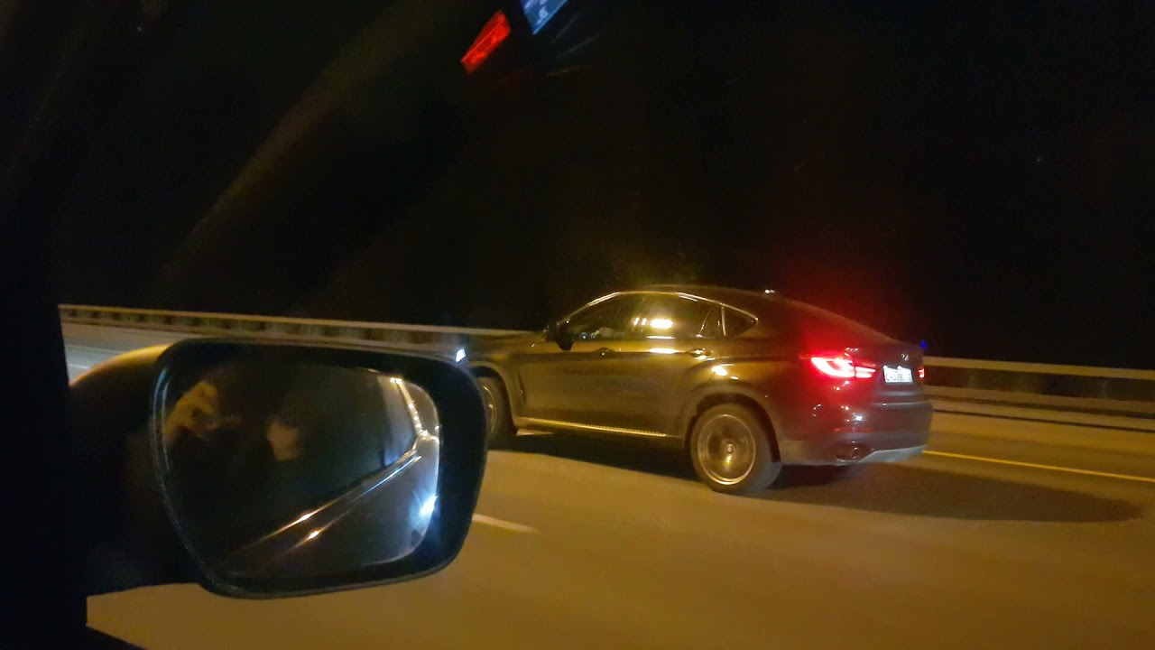 Mazda CX-7 (КаховскийСаша) ~285hp vs BMW X6 3.0D st.1 ~315hp