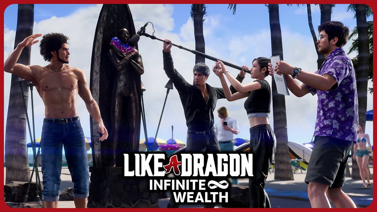 Ichiban makes a YouTube video - Like a Dragon: Infinite Wealth