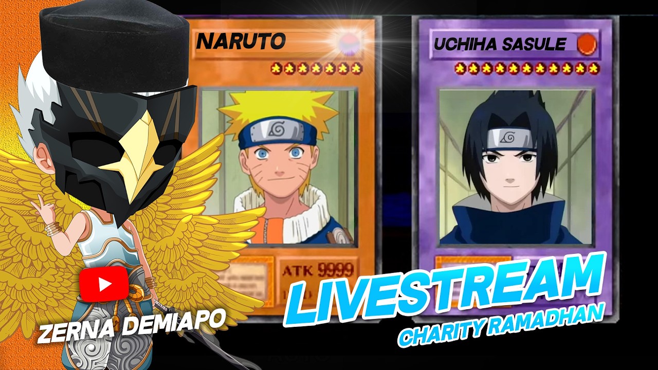 🔴AKU GAK YAKIN SIH BISA TAMATIN YUGIOH FM NARUTO #3