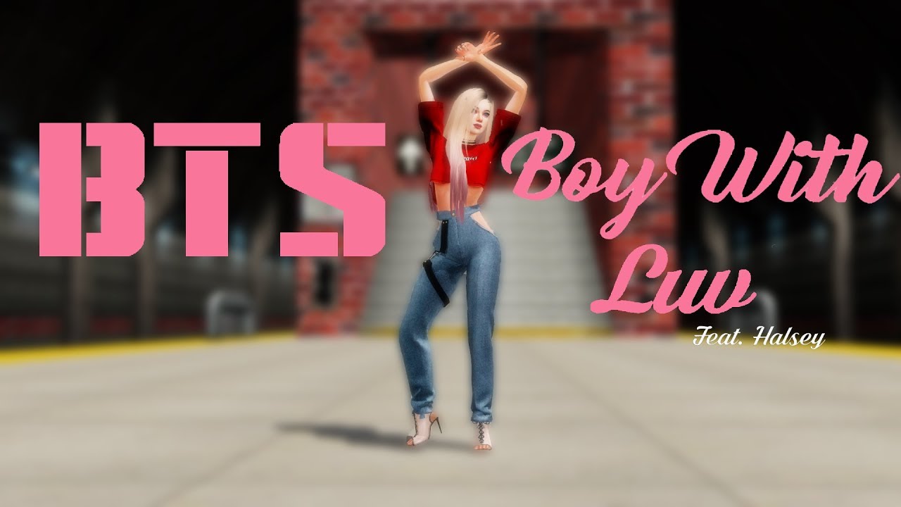The Sims 4 BTS Boy With Luv Animated Dance Machinima