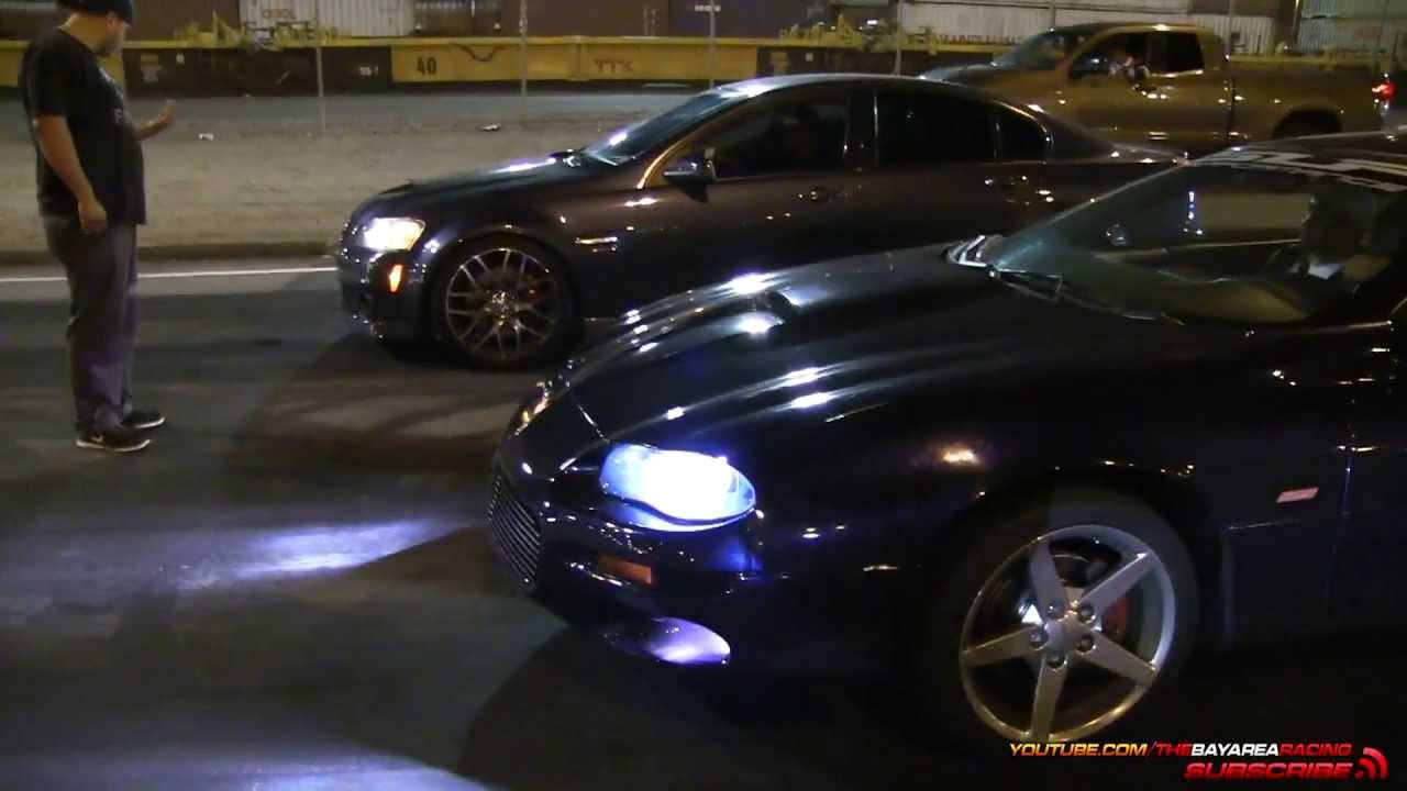 Pontiac G8 GXP vs Camaro SS