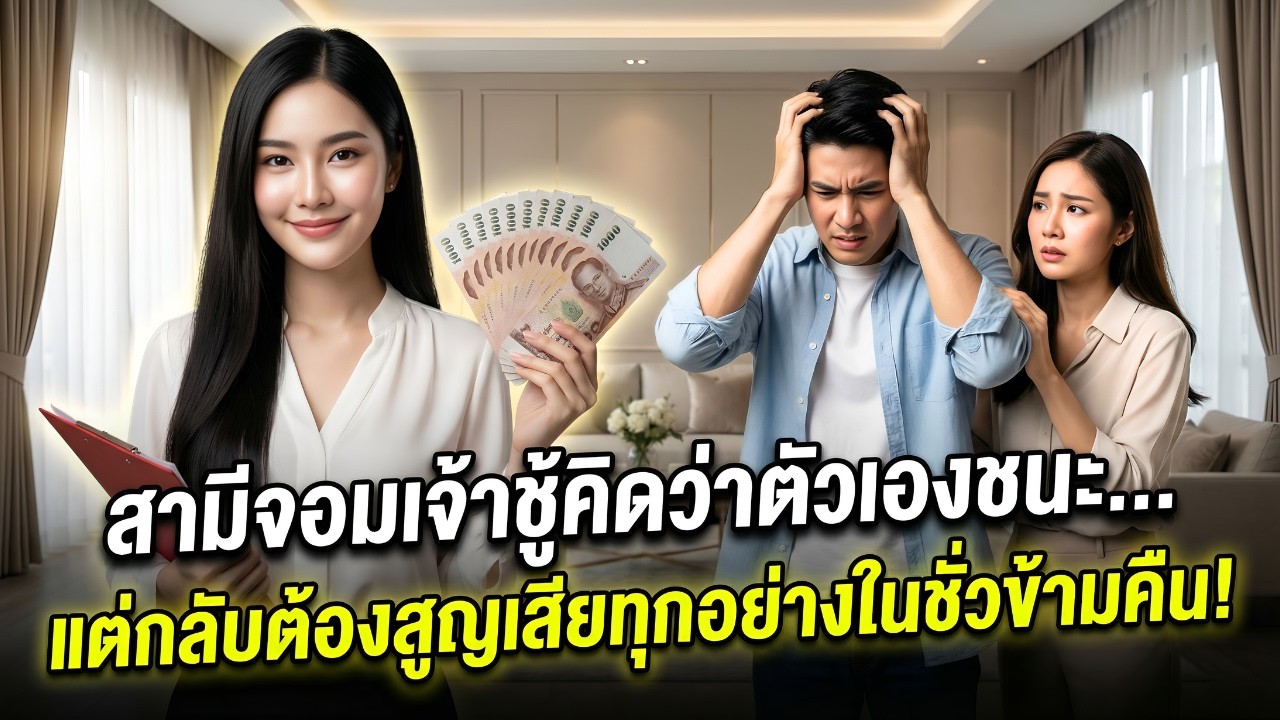 สามีจอมเจ้าชู้คิดว่าตัวเองชนะ... แต่กลับต้องสูญเสียทุกอย่างในชั่วข้ามคืน!