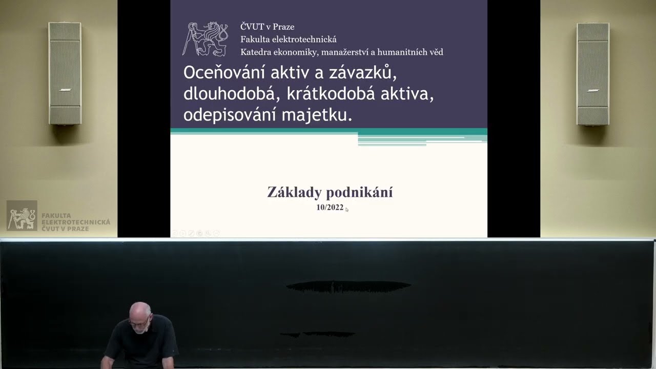 prof. O. Starý: Základy podnikání a účetnictví (B1B16ZPU) – 04 [15. 10. 2024, ZS 24/25]