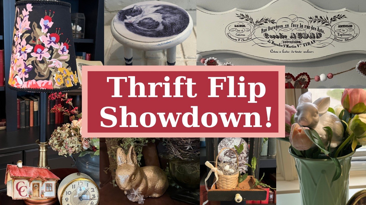 The Ultimate Thrift Store Showdown/Over 15 DIY Thrift Flip Projects!