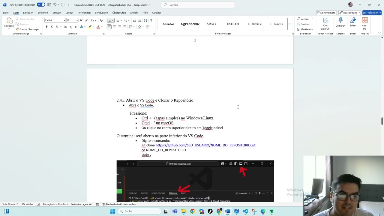 Portifólio Development Tools & Cloud Computing