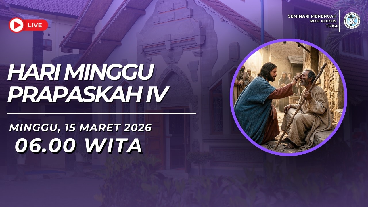 [LIVE] HARI MINGGU PRAPASKAH IV || MINGGU, 15 MARET 2026 PKL 06.00 WITA