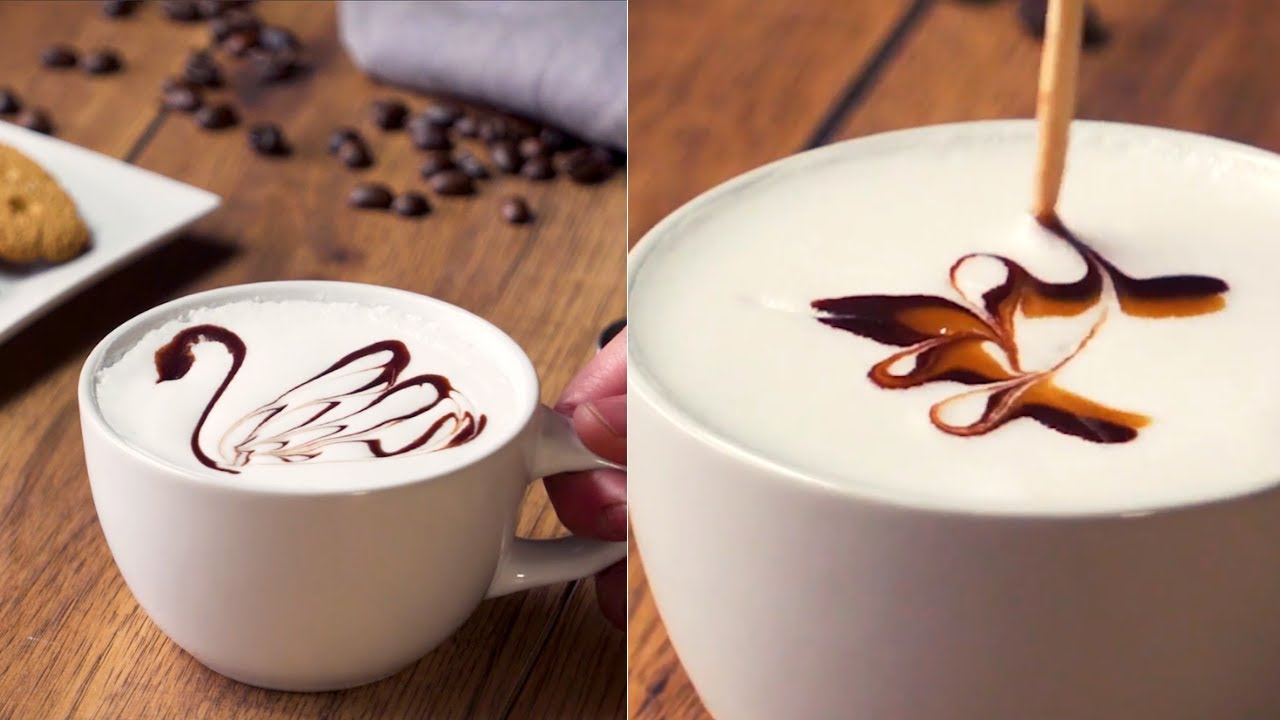 LATTE ART: veja como decorar café dos jeitinhos mais fofos! ☕ I bebidas  I VIX