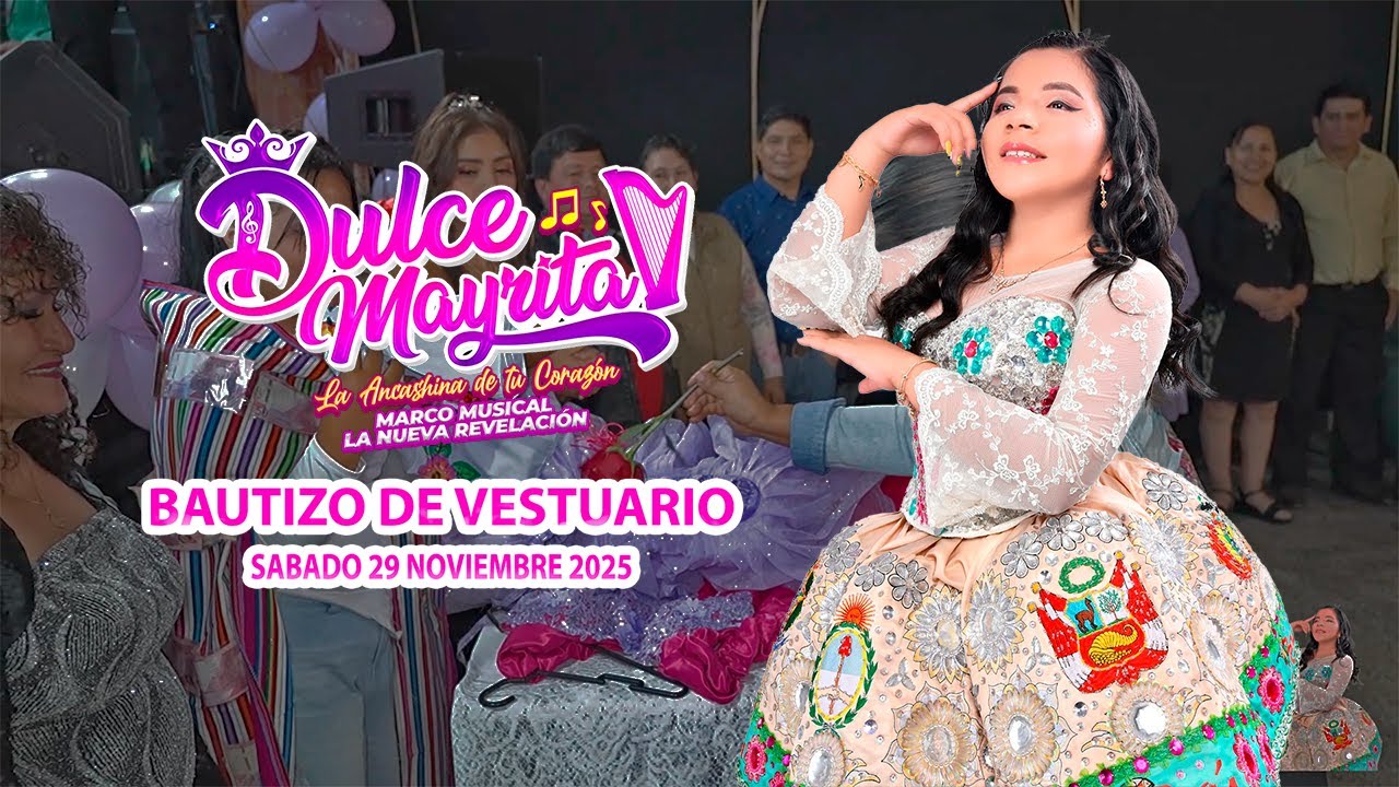 BAUTIZO DE VESTIMENTA DULCE MAYRITA 2025.