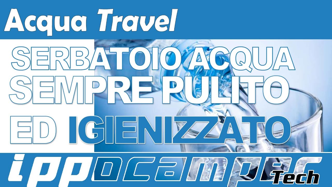 Serbatoio dell'acqua sempre pulito ed igienizzato!!!