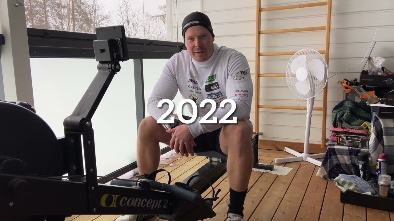 Rowing Finn beating 25 years old Finnish record on 10k