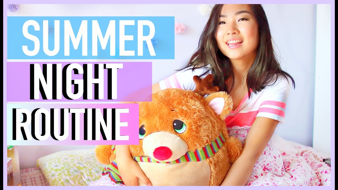 Night Routine for Summer | JENerationDIY