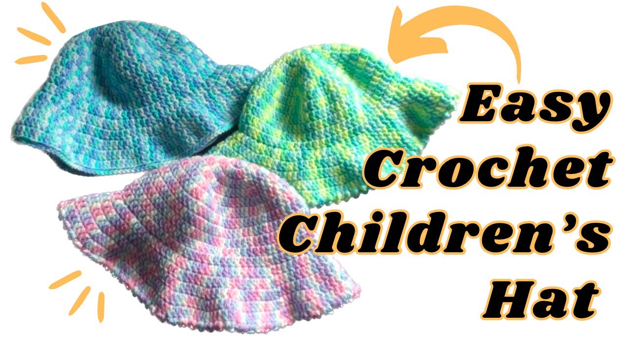 Easy crochet children&rsquo;s / toddler hat tutorial | ItsRosyC