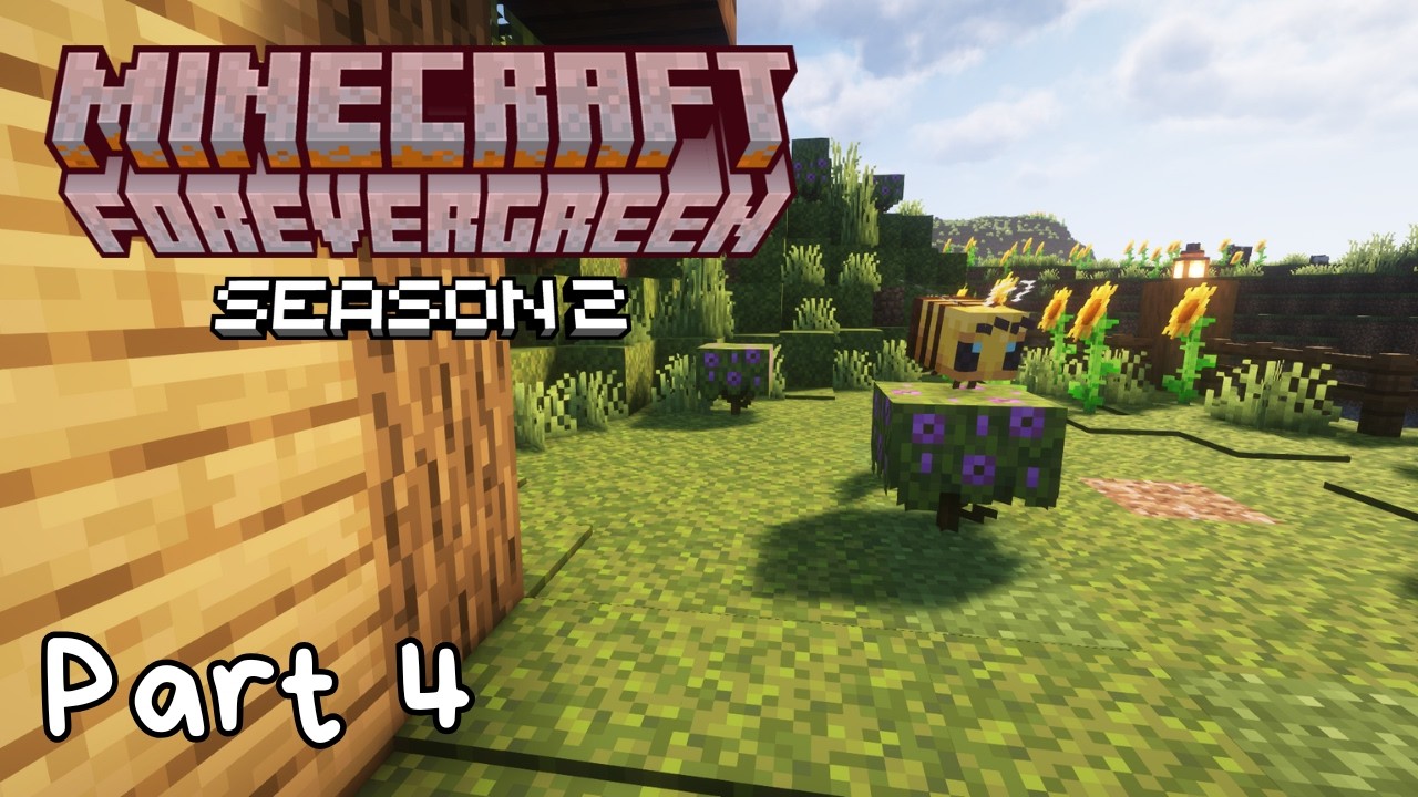 Planting A Little Garden | Minecraft Forevergreen S2 P4 | No Commentary