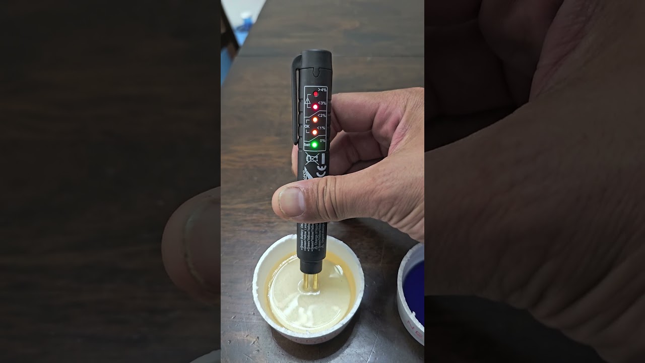 Brake Fluid Tester.....a must have for your garage. #automobile #mechanic #cargarage