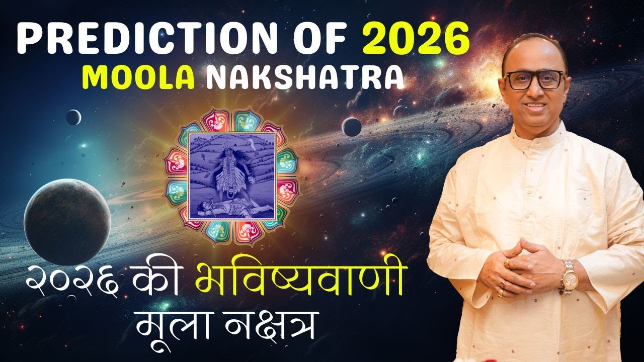 Prediction of 2026 Moola Nakshatra (Dhanu Rashifal)|Dr S Hazra| AstrologyCreative|