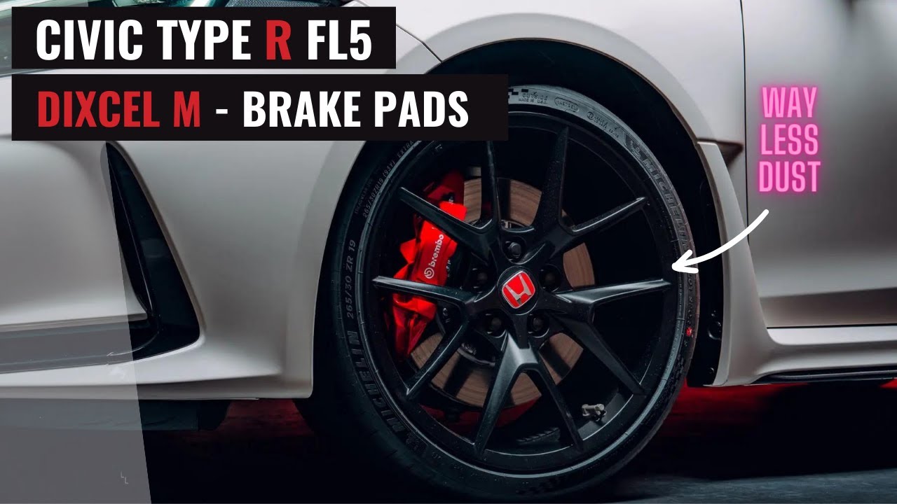 DIXCEL M BRAKE PADS - WAY LESS DUST // FL5 CIVIC TYPE R