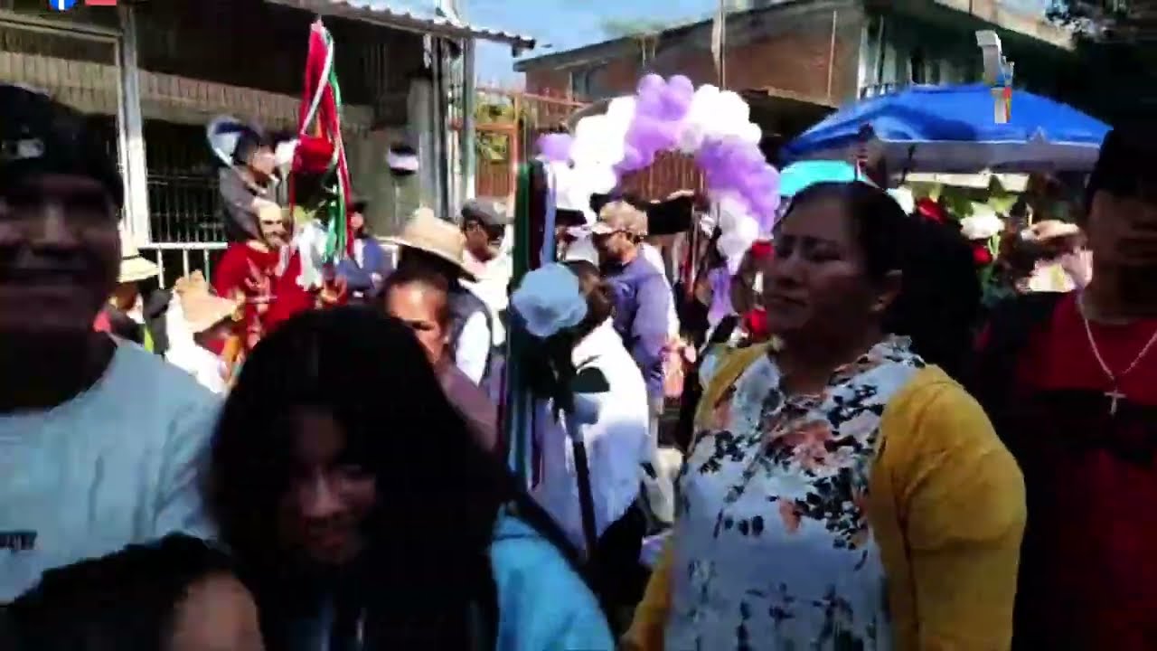 IxiS TV - procesión de la imagen peregrina y secciones Xalmi
