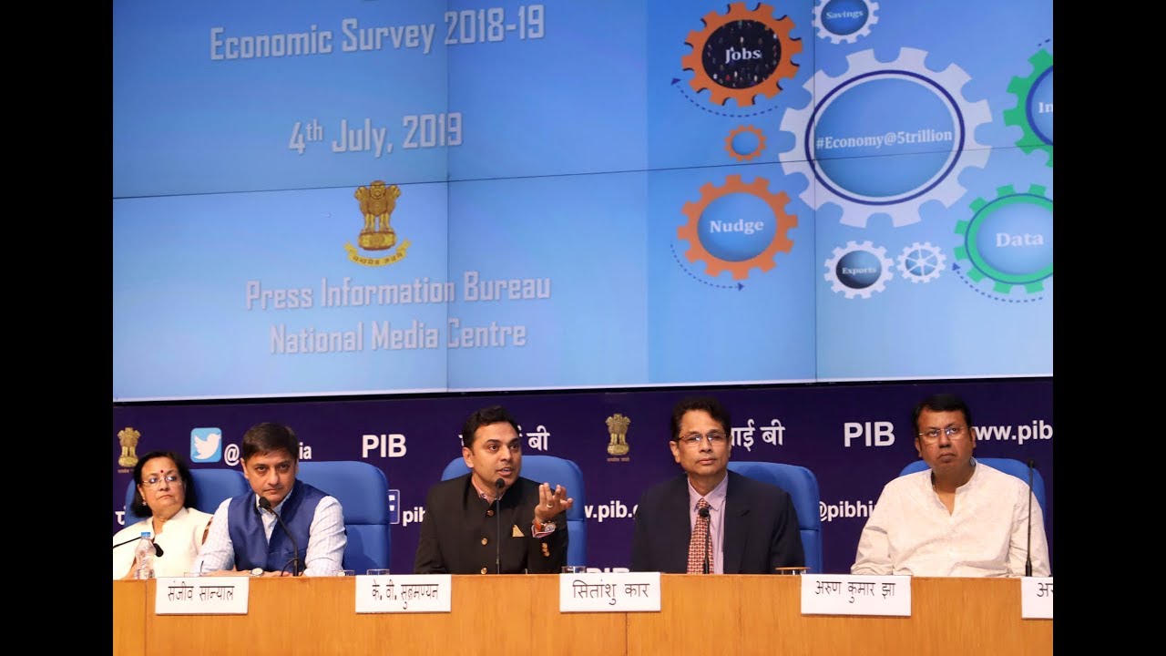 Economic Survey 2018-19: Press Conference by Chief Economic Advisor Dr KV Subramanian