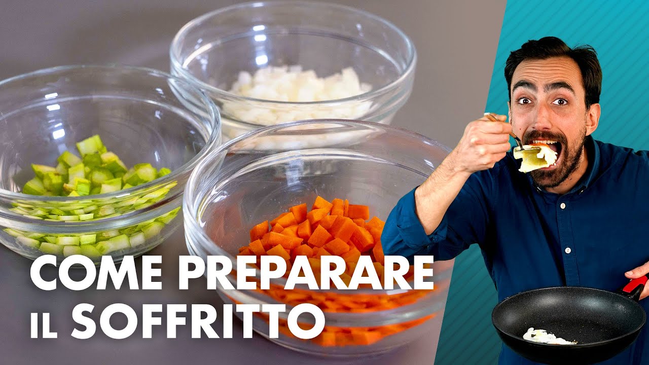 Come preparare il soffritto *TUTTORIAL*