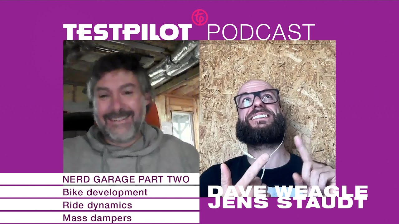 MTB design, kinematics pros and cons on linkage TESTPILOT.bike Podcast: Dave Weagle & Jens – 2 of 2