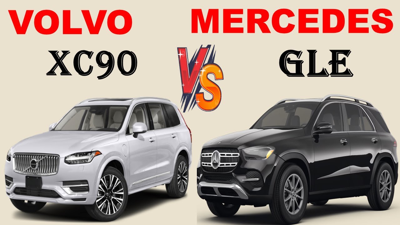 All New Volvo XC90 Vs ALL NEW  Mercedes GLE | Which one is better ?