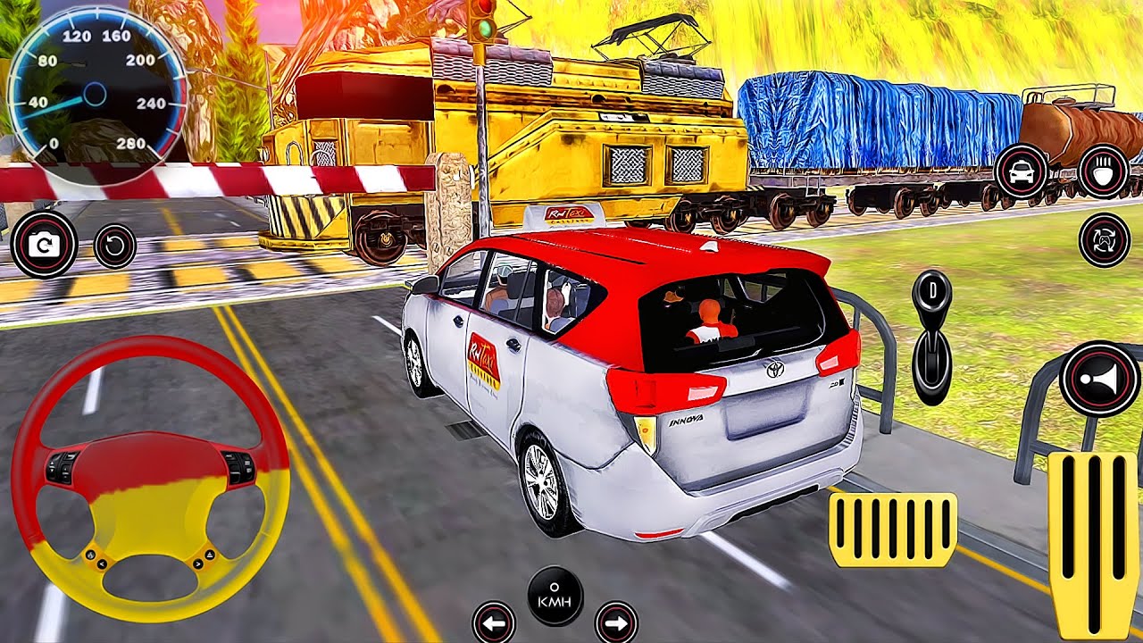Car Simulator Indian - Real 4x4 SUV Indian Taxi Toyota Innova Driving - Android GamePlay